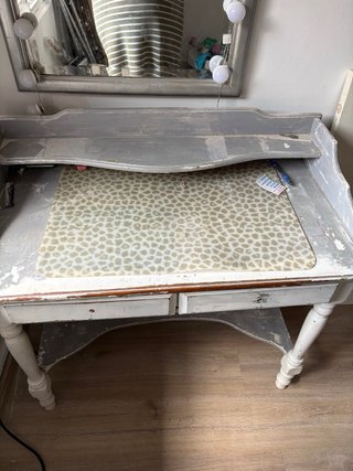 Mesa escritorio tocador con espejo
