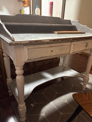 Mesa escritorio tocador con espejo