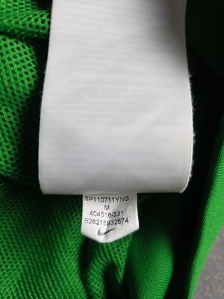 Felpa con cappuccio Nike vintage verde anni '00