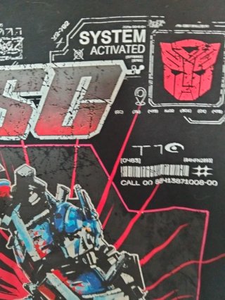 Camiseta Transformers WESC Negra