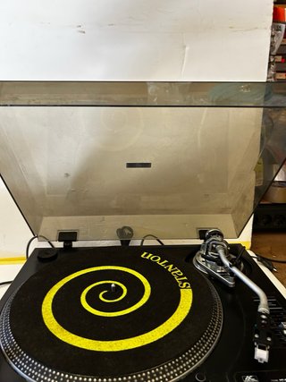 Tocadiscos Acusti Control HT-9100 Negro