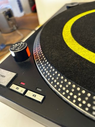 Tocadiscos Acusti Control HT-9100 Negro