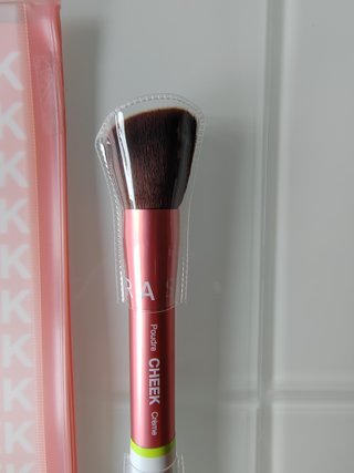 Brocha doble Sephora rostro 2 en 1 crema polvo