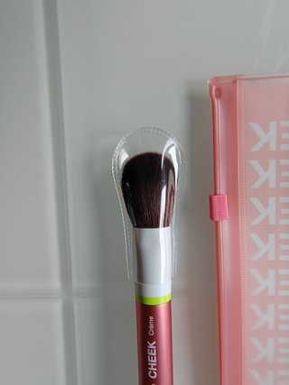 Brocha doble Sephora rostro 2 en 1 crema polvo