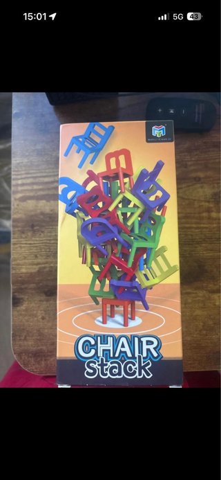 Juego de mesa Chair Stack