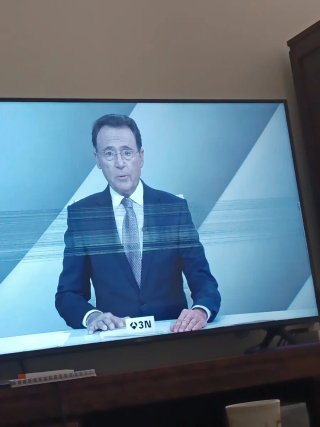 TV 55 pantalla rota