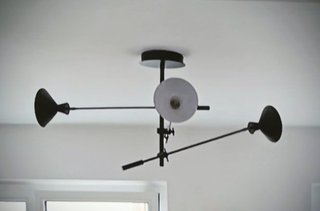 Lámpara techo estilo industrial