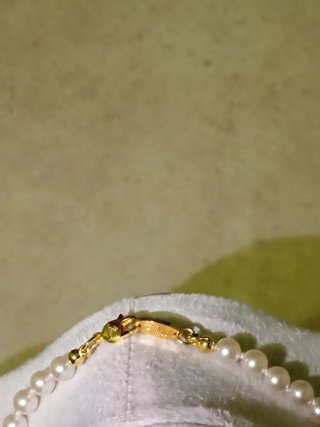 Collana Vivienne Westwood perle oro