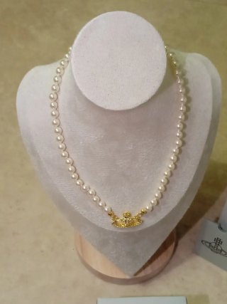 Collana Vivienne Westwood perle oro