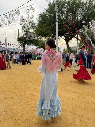 Traje de flamenca