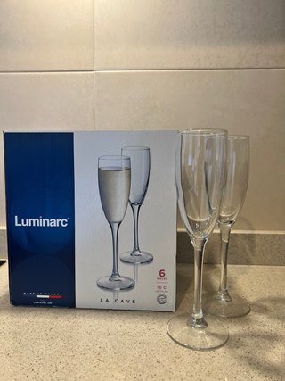12 Copas de Cava Luminarc - Pack de lujo!!!