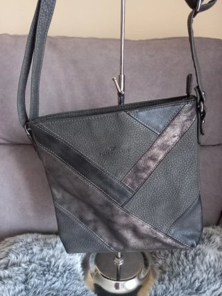 Bolso Tom Tailor gris/plata