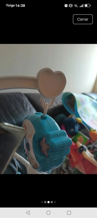 Sonajero para cuna de bebé