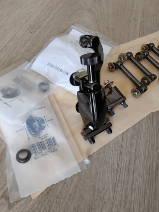 Herrajes Black Nickel para Caja de Batería