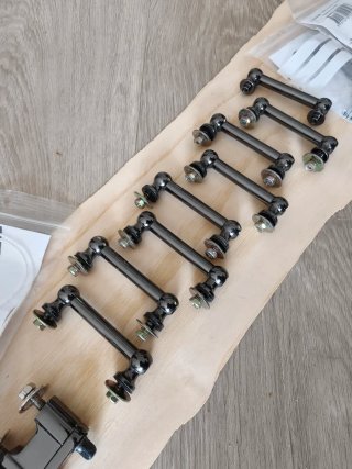Herrajes Black Nickel para Caja de Batería