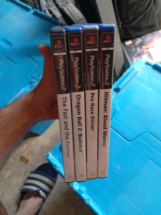 Lote 4 Juegos PS2: Hitman, Dragon Ball Z, Pro Race