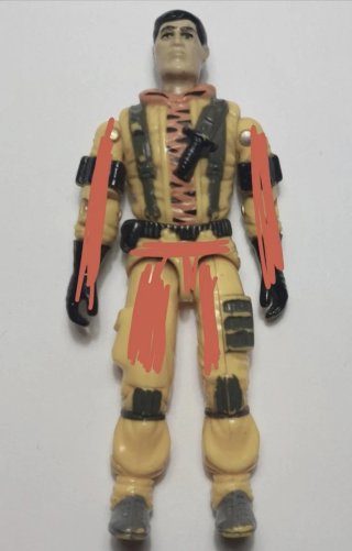 Gijoe Gi joe Ventisca Blizzard Tiger Force custom