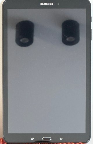 Samsung SM-T580 Tablet + Teclado Negro