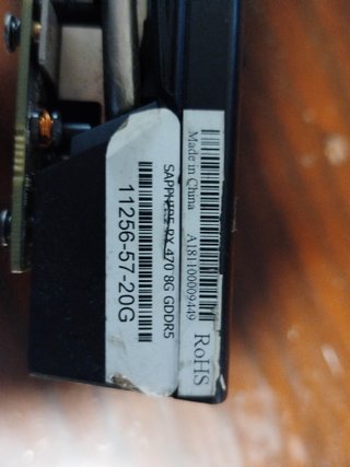 Tarjeta Gráfica Sapphire RX 470 8GB GDDR5
