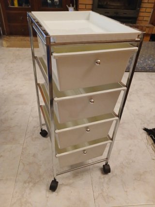 Cajonera Metálica con Ruedas