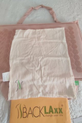 Set Esterilla y Almohada BackLaxx Rosa