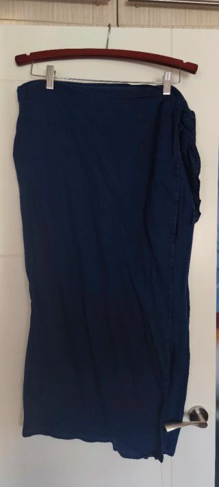Falda Pareo Azul Talla Única