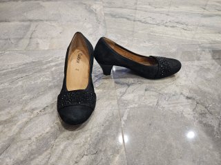 Zapatos Gabor Negros Piel Talla 39/40