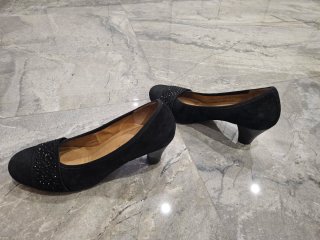 Zapatos Gabor Negros Piel Talla 39/40