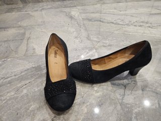 Zapatos Gabor Negros Piel Talla 39/40
