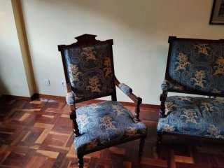 Sofá y 2 Sillones Vintage
