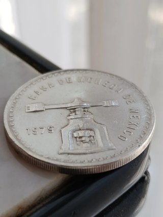 Plata Onza Troy México 1979 Casa de Moneda