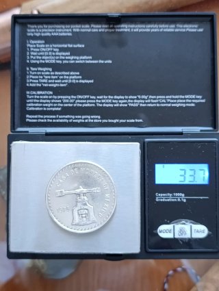 Plata Onza Troy México 1979 Casa de Moneda