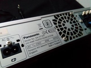 Home cinema PANASONIC SA-HT340 DVD,música película