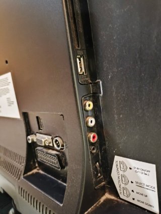 Televisor Telefunken Negro 23 " pulgadas.