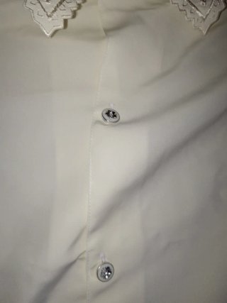 2 Camisas Mujer Bordadas Blancas