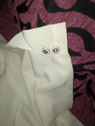 2 Camisas Mujer Bordadas Blancas