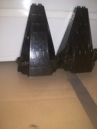 Lego Piezas Negras tejado