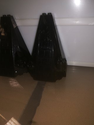 Lego Piezas Negras tejado