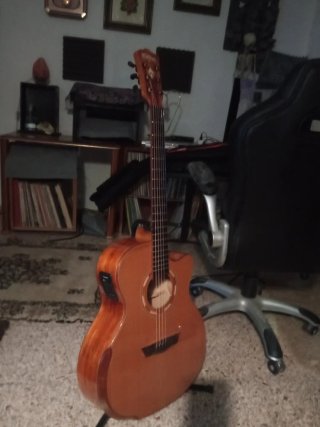 Washburn Comfort G55CE Koa Guitarra Acústica