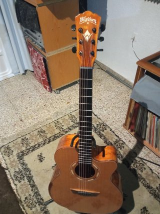 Washburn Comfort G55CE Koa Guitarra Acústica