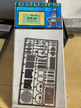 Eduard 1/35 BTR 80 Fotoincisioni