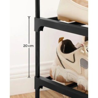 Juego de 2 Zapateros Negro SONGMICS LSA06BK