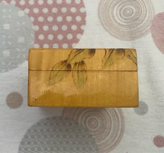 Cajita vintage de madera lacada (Años 70)