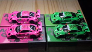 Mini GT Set 4 Porsche Rexy Roxy