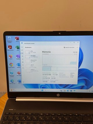 Portátil HP 16GB RAM 500GB SSD