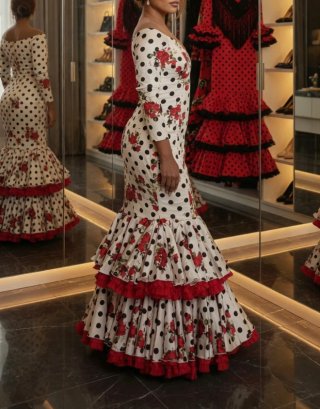 Traje de flamenca | Gitana | Diseño único