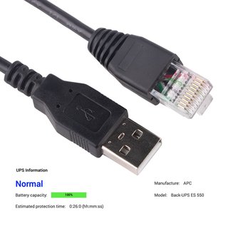 APC Smart UPS cable USB 6 pies