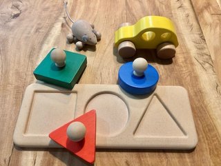 Lote 10 Juguetes Bebé: Apilables, Peluches, Puzzle