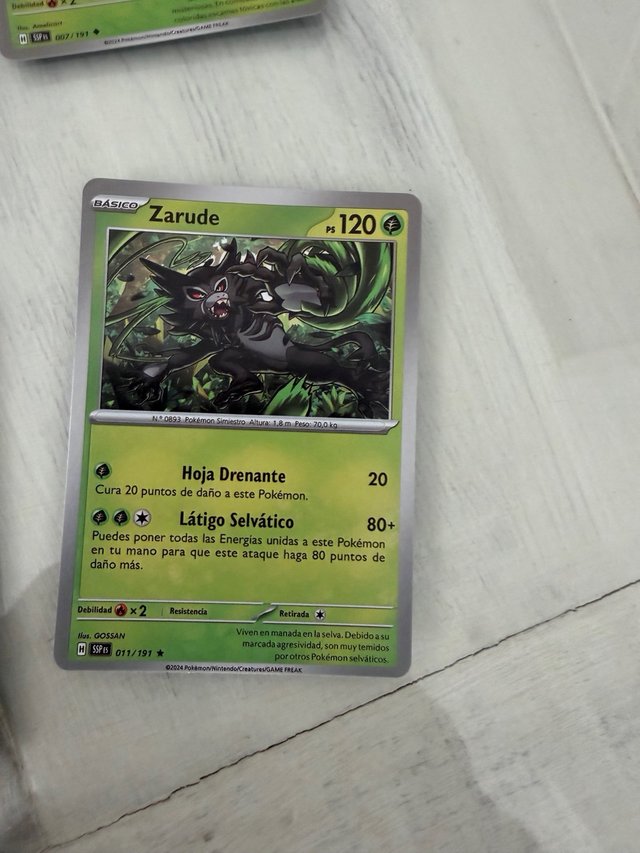 Lote 11 Cartas Pokémon