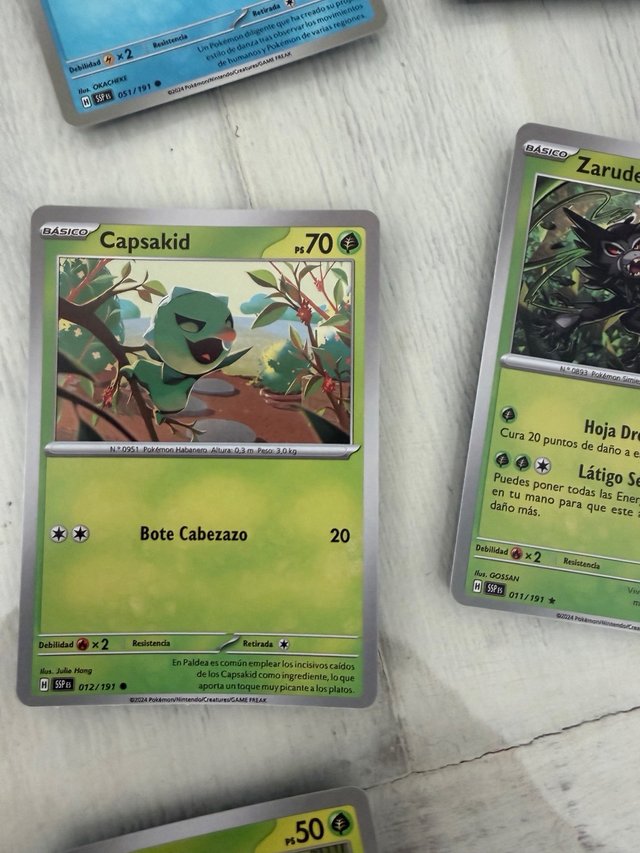 Lote 11 Cartas Pokémon